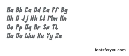 AntiqueRetroBoldItalic-fontti
