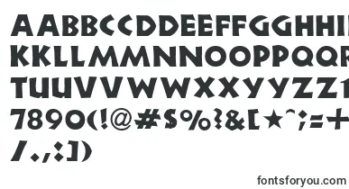 N691DecoRegular font – Fonts Starting With N