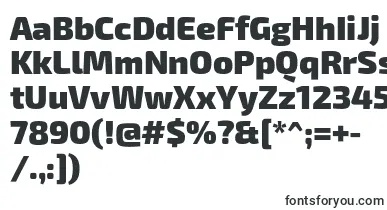 Exo2.0Black font – newspaper Fonts