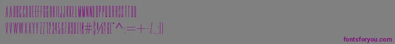 Movlette Font – Purple Fonts on Gray Background