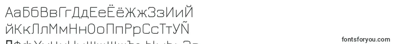 Jura Light-fontti – venäjän fontit