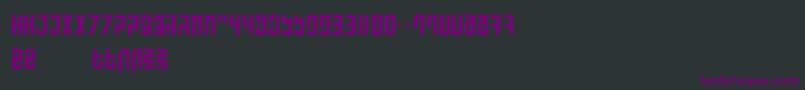 RanmorianStandardBeta Font – Purple Fonts on Black Background