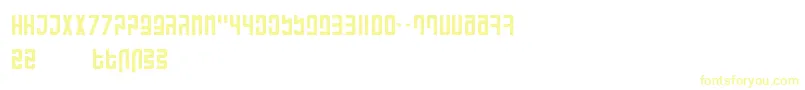 RanmorianStandardBeta Font – Yellow Fonts on White Background
