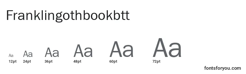 Franklingothbookbtt Font Sizes