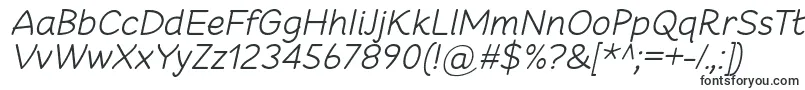 Шрифт CheeronstaLightItalic – надписи красивыми шрифтами
