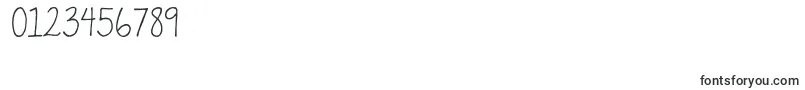 GracielaRegular-Schriftart – Schriften für Zahlen und Nummern