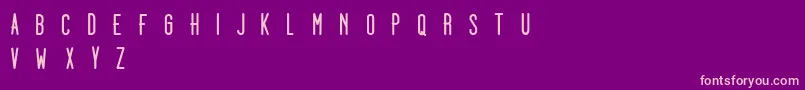 Czcionka Dooodleista ffy – różowe czcionki na fioletowym tle