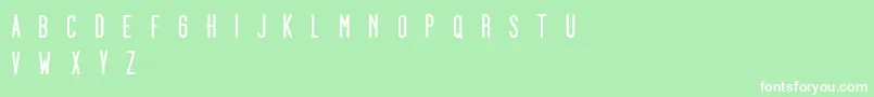 Dooodleista ffy Font – White Fonts on Green Background