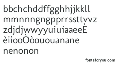 MolengoRegular font – creole Fonts