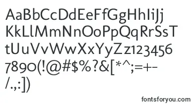 MolengoRegular font – bitmap Fonts