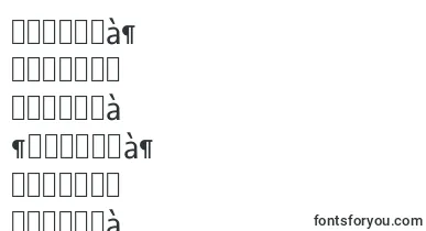 MolengoRegular font – sinhalese Fonts