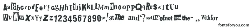 Shoplifter Font – Fonts for Adobe