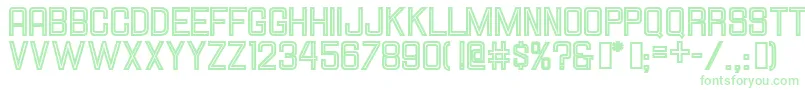 HallandalesquareinlineJl Font – Green Fonts