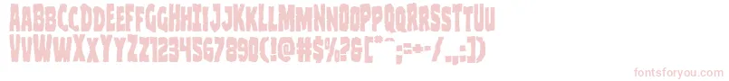 Clubberlang Font – Pink Fonts on White Background
