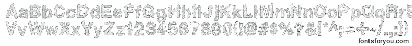 NadcSpaghettica-Schriftart – Schriftarten, die mit N beginnen
