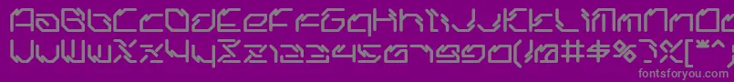 En savoir plus sur la police Ltr06 Police Ltr06 – polices grises sur fond violet