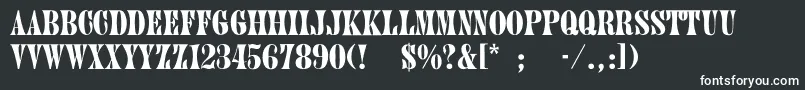 Treemain Font – White Fonts
