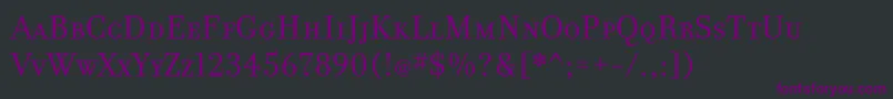fuente FilosofiaCyrWebSmallCaps – Fuentes Moradas Sobre Fondo Negro