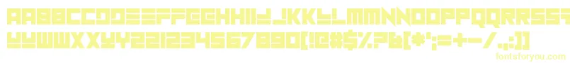 Шрифт NuHome – жёлтые шрифты
