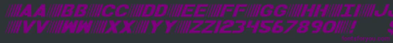 fuente BamfItalic – Fuentes Moradas Sobre Fondo Negro