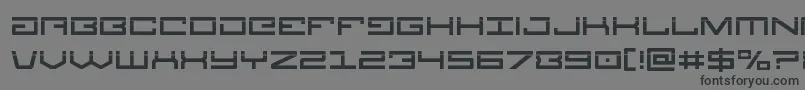 Legionlaser Font – Black Fonts on Gray Background