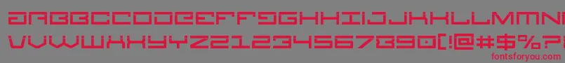 fuente Legionlaser – Fuentes Rojas Sobre Fondo Gris