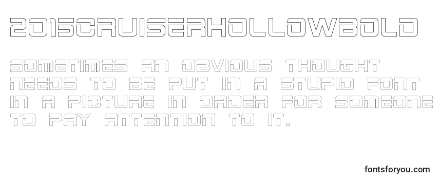 フォント2015CruiserHollowBold