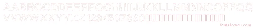 Gizemssketchfree Font – Pink Fonts on White Background