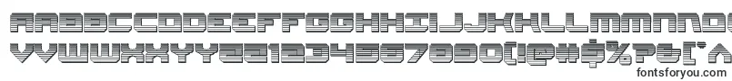 Шрифт Gearheadchrome – научно-фантастические шрифты