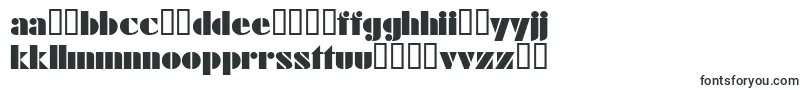 Czcionka Futuraeugenia – litewskie czcionki