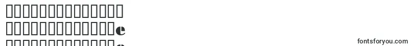 フォントFuturaeugenia – 中国の文字（簡体字）