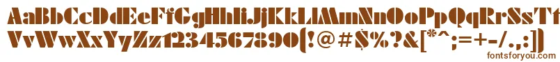 Futuraeugenia Font – Brown Fonts