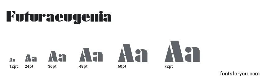Futuraeugenia Font Sizes