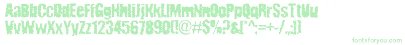 RadiatedPancake Font – Green Fonts