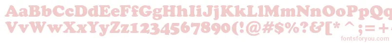 Cooperblackcbt Font – Pink Fonts