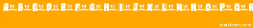 En savoir plus sur la police Technobabble Police Technobabble – polices blanches sur fond orange