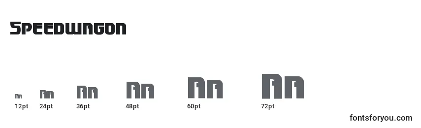 Speedwagon Font Sizes