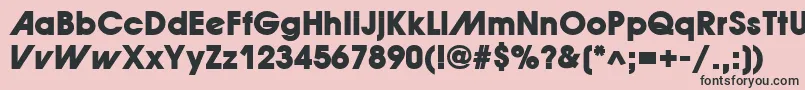 Подробнее о шрифте ForwardadExtraBold Шрифт ForwardadExtraBold – чёрные шрифты на розовом фоне