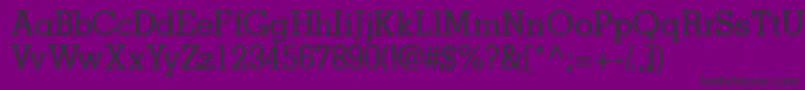 Jaakssk Font – Black Fonts on Purple Background