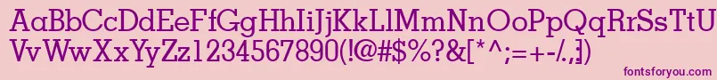 Jaakssk Font – Purple Fonts on Pink Background