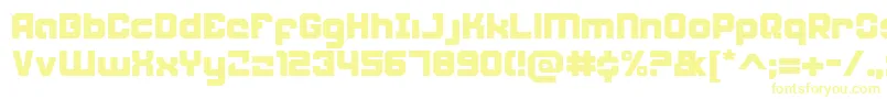 Weaponeer-Schriftart – Gelbe Schriften
