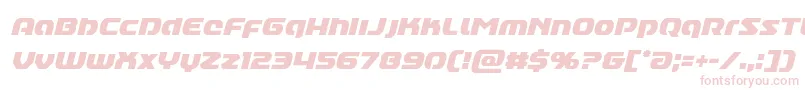 Annapolislowercasecondital Font – Pink Fonts on White Background