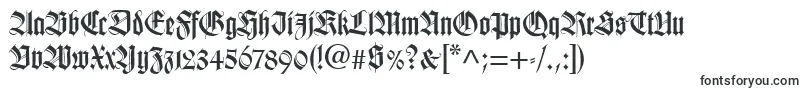 Шрифт TudorSsiBold – элегантные шрифты