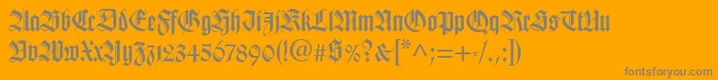 Más sobre la fuente TudorSsiBold fuente TudorSsiBold – Fuentes Grises Sobre Fondo Naranja
