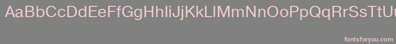 Prg55 Font – Pink Fonts on Gray Background