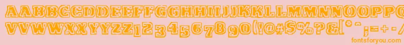 More about VtcFunkinfratRegular Font VtcFunkinfratRegular Font – Orange Fonts on Pink Background