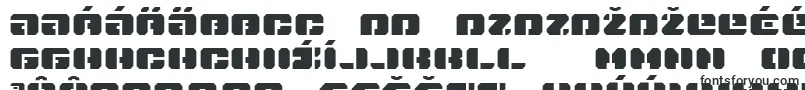 Шрифт Danstargateex – словацкие шрифты