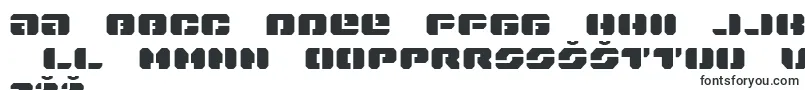 Шрифт Danstargateex – латышские шрифты