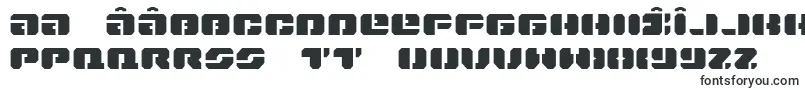 フォントDanstargateex – ルーマニアのフォント