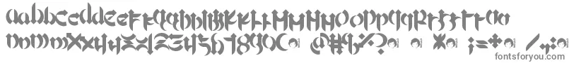 Шрифт Mellogoth – серые шрифты